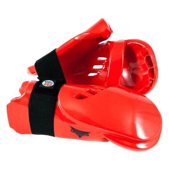 New ProForce Thunder Double Layered Punch Sparring Gloves Adult Size XL RED - Picture 1 of 9